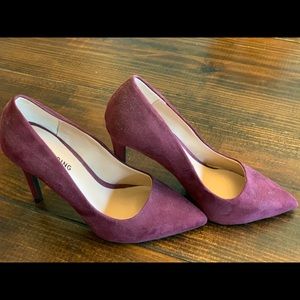 Burgundy brand new heels